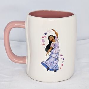 Character Mug with Pink Handle